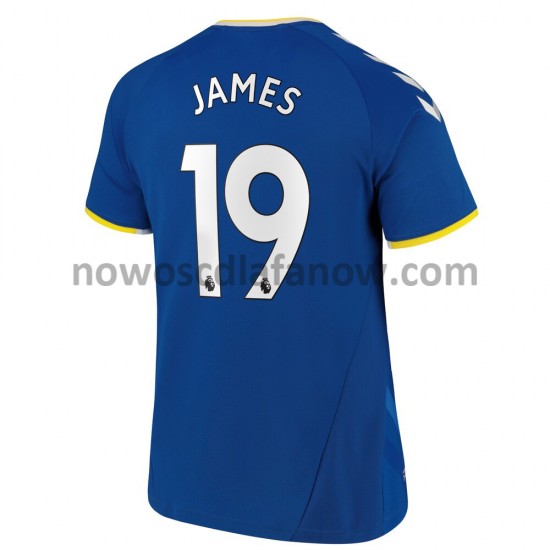 Koszulka Everton James Rodriguez 19 Domowy Komplet 2021-2022 Krótkie Rękawy