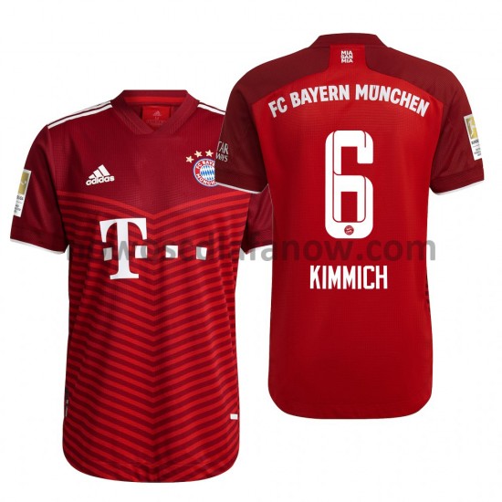 Koszulka Bayern Monachium Joshua Kimmich 6 Domowy Komplet 2021-2022 Krótkie Rękawy