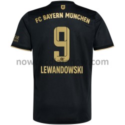 Koszulka Bayern Monachium Robert Lewandowski 9 Wyjazdowy Komplet 2021-2022 Krótkie Rękawy