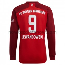 Koszulka Bayern Monachium Robert Lewandowski 9 Domowy Komplet 2021-2022 Długie Rękawy