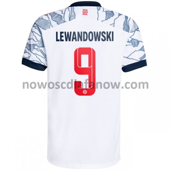 Koszulka Bayern Monachium Robert Lewandowski 9 Trzeci Komplet 2021-2022 Krótkie Rękawy