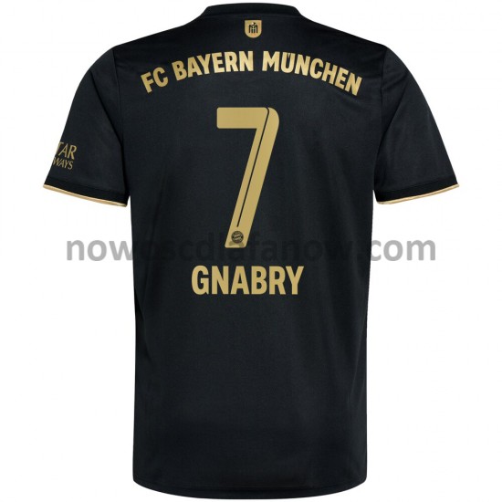 Koszulka Bayern Monachium Serge Gnabry 7 Wyjazdowy Komplet 2021-2022 Krótkie Rękawy