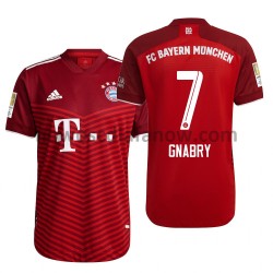Koszulka Bayern Monachium Serge Gnabry 7 Domowy Komplet 2021-2022 Krótkie Rękawy