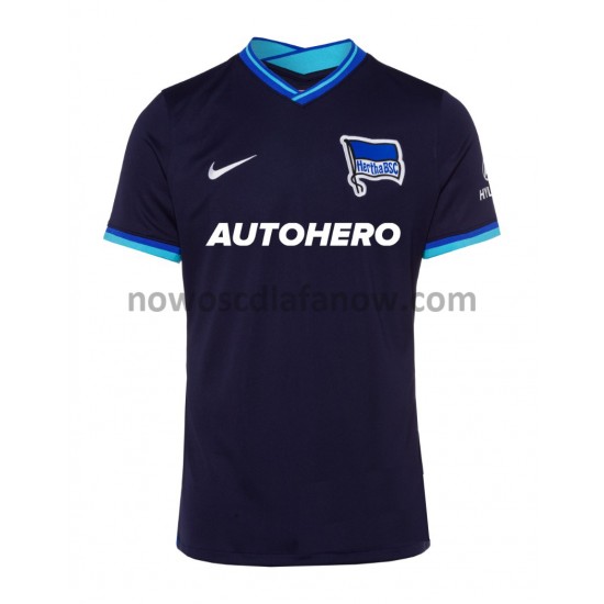 Koszulka Hertha BSC Wyjazdowy Komplet 2021-2022 Krótkie Rękawy