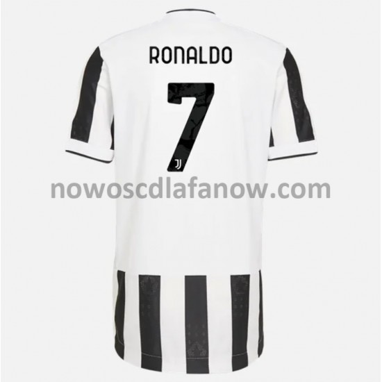 Koszulka Juventus Cristiano Ronaldo 7 Domowy Komplet 2021-2022 Krótkie Rękawy