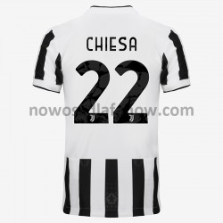 Koszulka Juventus Federico Chiesa 22 Domowy Komplet 2021-2022 Krótkie Rękawy