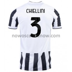 Koszulka Juventus Giorgio Chiellini 3 Domowy Komplet 2021-2022 Krótkie Rękawy