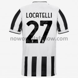 Koszulka Juventus Manuel Locatelli 27 Domowy Komplet 2021-2022 Krótkie Rękawy