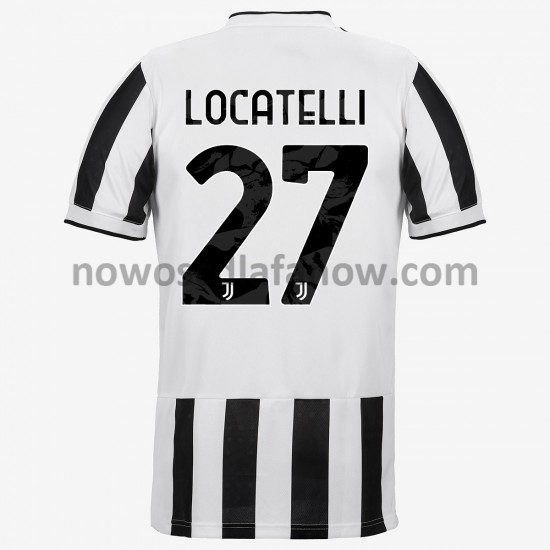 Koszulka Juventus Manuel Locatelli 27 Domowy Komplet 2021-2022 Krótkie Rękawy