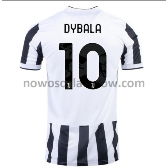 Koszulka Juventus Paulo Dybala 10 Domowy Komplet 2021-2022 Krótkie Rękawy