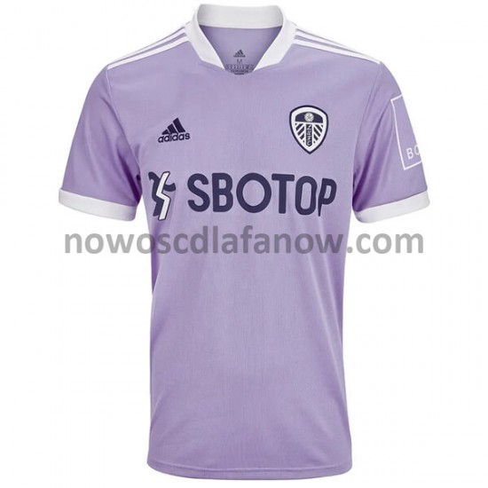 Koszulka Leeds United Trzeci Komplet 2021-2022 Krótkie Rękawy