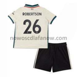 Koszulka Liverpool Andrew Robertson 26 Dziecięca Wyjazdowy Komplet 2021-2022 Krótkie Rękawy