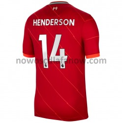 Koszulka Liverpool Jordan Henderson 14 Domowy Komplet 2021-2022 Krótkie Rękawy