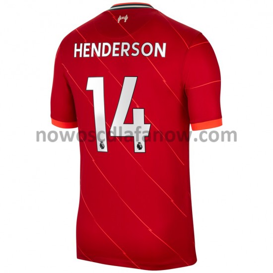 Koszulka Liverpool Jordan Henderson 14 Domowy Komplet 2021-2022 Krótkie Rękawy