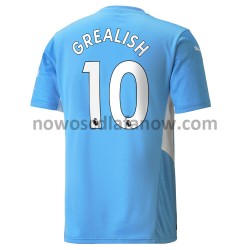 Koszulka Manchester City Jack Grealish 10 Domowy Komplet 2021-2022 Krótkie Rękawy