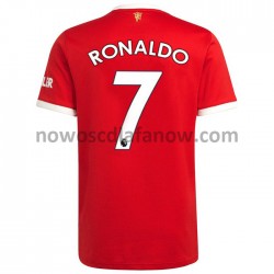 Koszulka Manchester United Cristiano Ronaldo 7 Domowy Komplet 2021-2022 Krótkie Rękawy