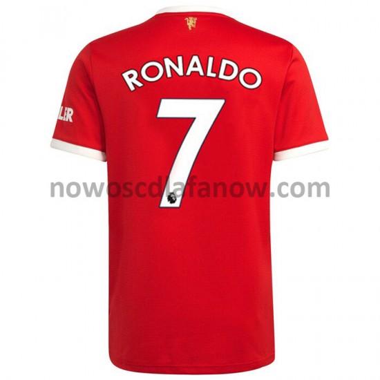 Koszulka Manchester United Cristiano Ronaldo 7 Domowy Komplet 2021-2022 Krótkie Rękawy