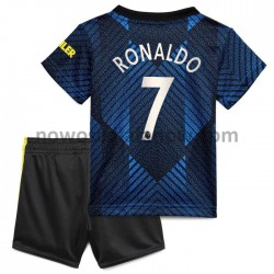 Koszulka Manchester United Cristiano Ronaldo 7 Dziecięca Trzeci Komplet 2021-2022 Krótkie Rękawy