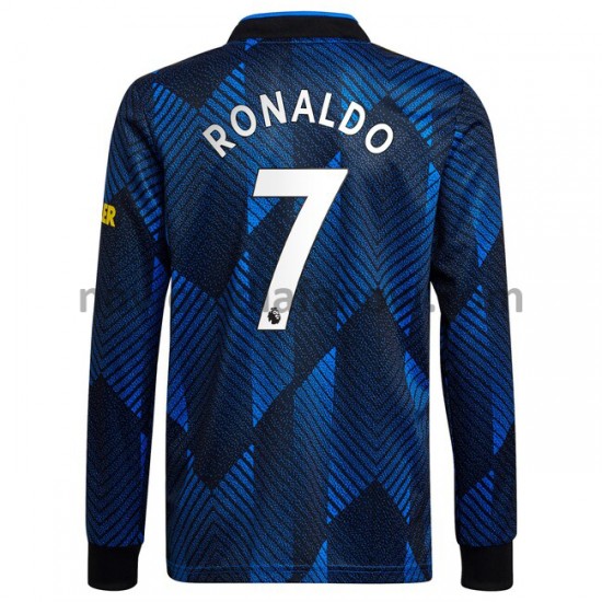 Koszulka Manchester United Cristiano Ronaldo 7 Trzeci Komplet 2021-2022 Długie Rękawy