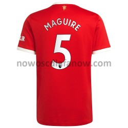Koszulka Manchester United Harry Maguire 5 Domowy Komplet 2021-2022 Krótkie Rękawy