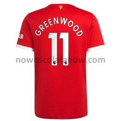 Koszulka Manchester United Mason Greenwood 11 Domowy Komplet 2021-2022 Krótkie Rękawy