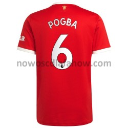 Koszulka Manchester United Paul Pogba 6 Domowy Komplet 2021-2022 Krótkie Rękawy