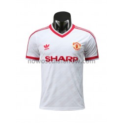 Koszulka Manchester United Retro Wyjazdowy Komplet 1986 Krótkie Rękawy