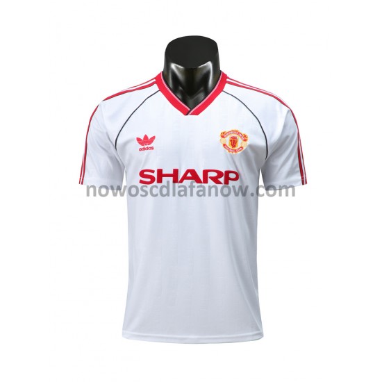 Koszulka Manchester United Retro Wyjazdowy Komplet 1988 Krótkie Rękawy