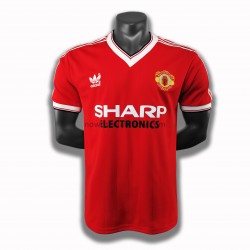 Koszulka Manchester United Retro Domowy Komplet 1983 Krótkie Rękawy