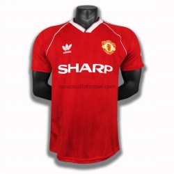 Koszulka Manchester United Retro Domowy Komplet 1988 Krótkie Rękawy
