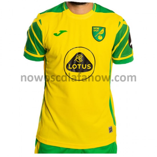 Koszulka Norwich City Domowy Komplet 2021-2022 Krótkie Rękawy