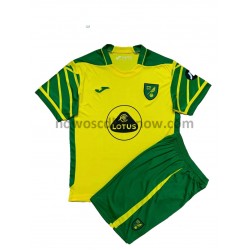 Koszulka Norwich City Dziecięca Domowy Komplet 2021-2022 Krótkie Rękawy