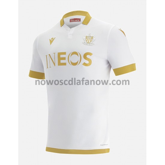 Koszulka OGC Nice Wyjazdowy Komplet 2021-2022 Krótkie Rękawy