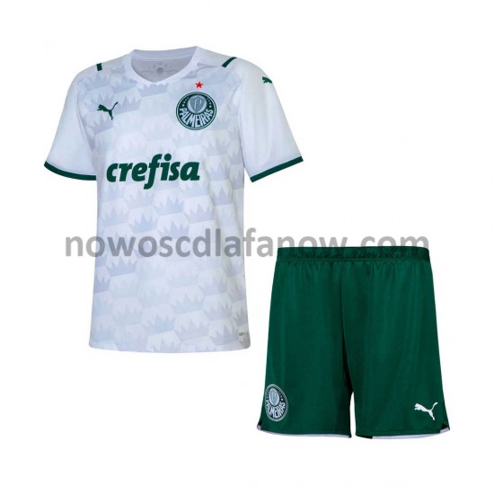Koszulka Palmeiras Dziecięca Wyjazdowy Komplet 2021-2022 Krótkie Rękawy