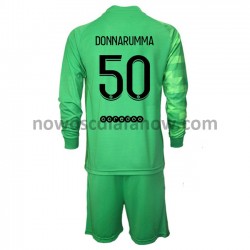 Koszulka Paris Saint-Germain Bramkarskie Gianluigi Donnarumma 50 Dziecięca Trzeci Komplet 2021-2022 Długie Rękawy