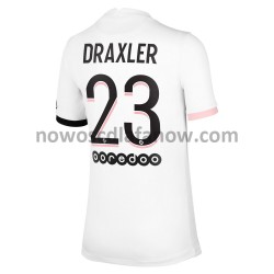 Koszulka Paris Saint-Germain Julian Draxler 23 Wyjazdowy Komplet 2021-2022 Krótkie Rękawy