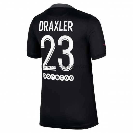 Koszulka Paris Saint-Germain Julian Draxler 23 Trzeci Komplet 2021-2022 Krótkie Rękawy