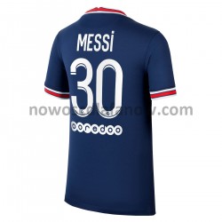 Koszulka Paris Saint-Germain Lionel Messi 30 Domowy Komplet 2021-2022 Krótkie Rękawy