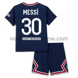 Koszulka Paris Saint-Germain Lionel Messi 30 Dziecięca Domowy Komplet 2021-2022 Krótkie Rękawy