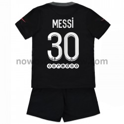 Koszulka Paris Saint-Germain Lionel Messi 30 Dziecięca Trzeci Komplet 2021-2022 Krótkie Rękawy