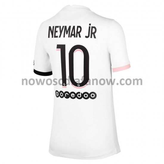 Koszulka Paris Saint-Germain Neymar Jr 10 Wyjazdowy Komplet 2021-2022 Krótkie Rękawy