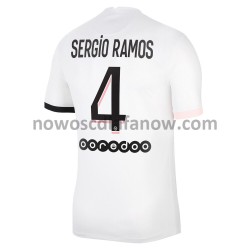 Koszulka Paris Saint-Germain Sergio Ramos 4 Wyjazdowy Komplet 2021-2022 Krótkie Rękawy