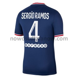 Koszulka Paris Saint-Germain Sergio Ramos 4 Domowy Komplet 2021-2022 Krótkie Rękawy
