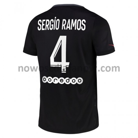 Koszulka Paris Saint-Germain Sergio Ramos 4 Trzeci Komplet 2021-2022 Krótkie Rękawy