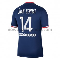 Koszulka Paris Saint-Germain Juan Bernat 14 Domowy Komplet 2021-2022 Krótkie Rękawy