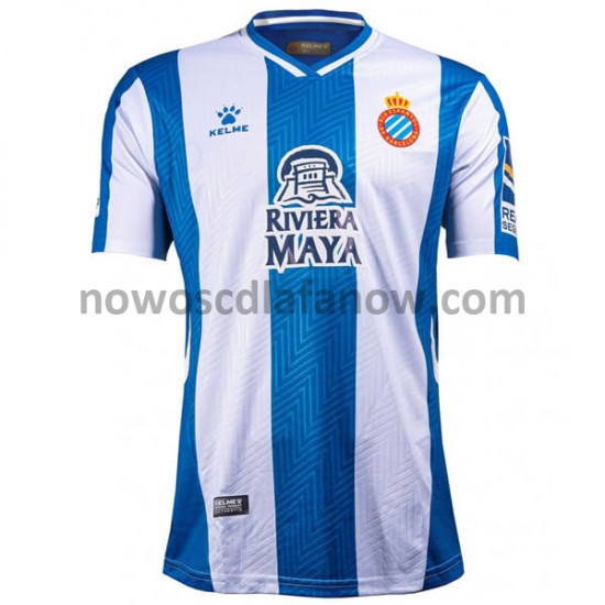 Koszulka RCD Espanyol Domowy Komplet 2021-2022 Krótkie Rękawy