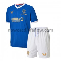 Koszulka Rangers Dziecięca Domowy Komplet 2021-2022 Krótkie Rękawy