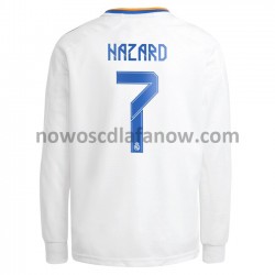 Koszulka Real Madryt Eden Hazard 7 Domowy Komplet 2021-2022 Długie Rękawy