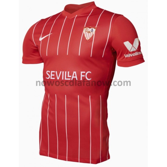 Koszulka Sevilla FC Wyjazdowy Komplet 2021-2022 Krótkie Rękawy