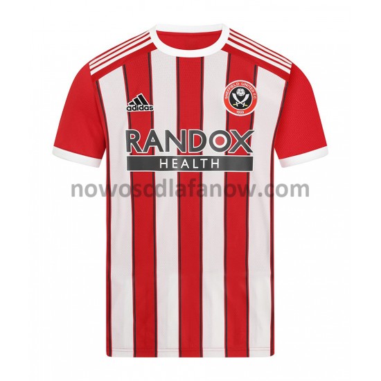 Koszulka Sheffield United Domowy Komplet 2021-2022 Krótkie Rękawy